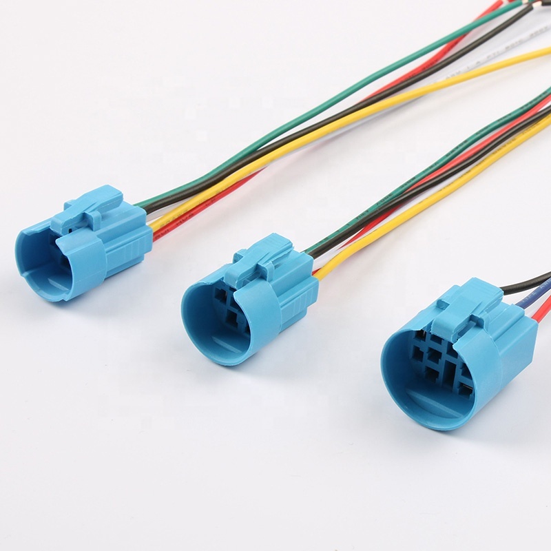 16mm 19mm 22mm 25mm PC Button Switch Special Connector Socket Shell with Wire Terminal 5 Pin IP65 Copper Contact