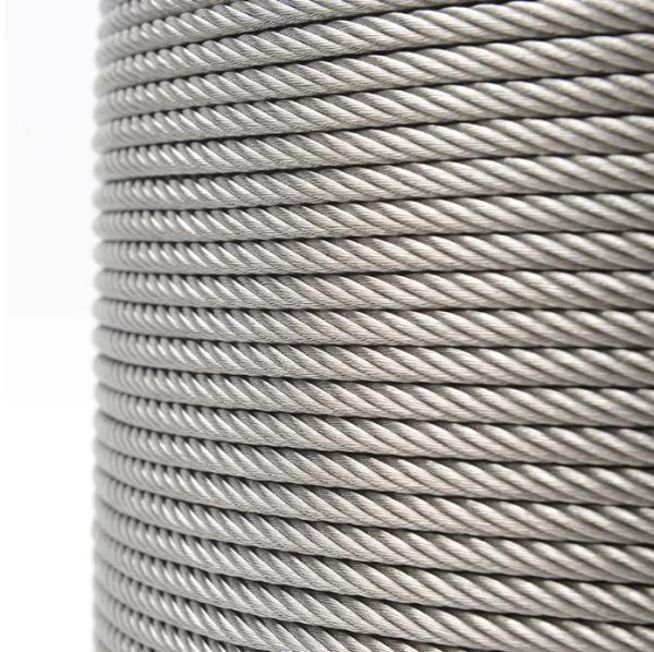 Factory Production Stainless Steel Wire Rope Cable 1mm 2mm 3mm 4mm 5mm 6mm 8mm