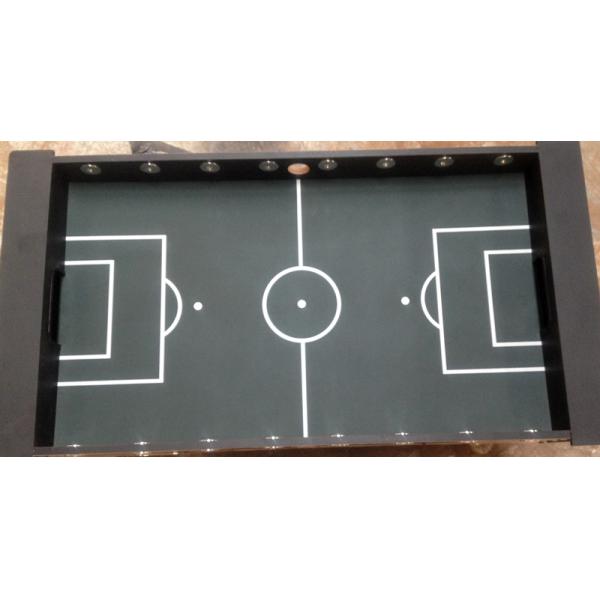 Soccer Foosball Table With Multicolor Players , 5 Feet Wooden Football Table