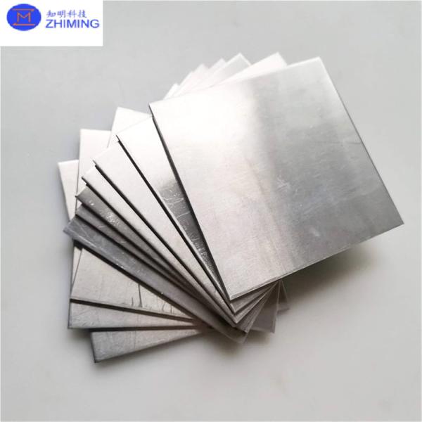 espesor de aluminio de cristal único 99/99% 5×5×1/0.5 mm 10×10×1/0.5 20x20x0.5/1 mm