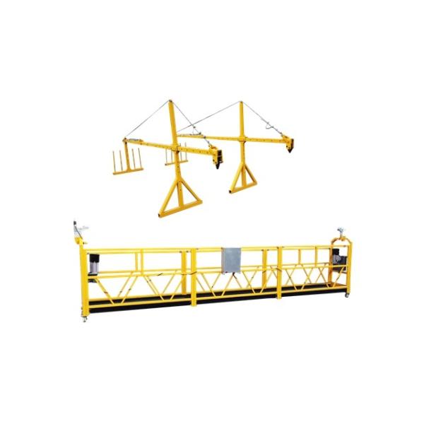 Painting steel ZLP630 building maintenance unit electric suspended platform