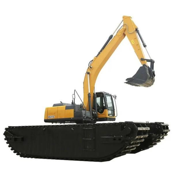 Customized Amphibious Excavator Pontoons Floating For 7-50 Ton Swamp Buggy