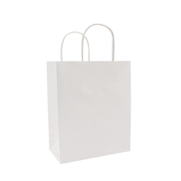 Recyclable Printing Carrying Bag Customized Logo Large Heavy Duty Kraft Paper Bag