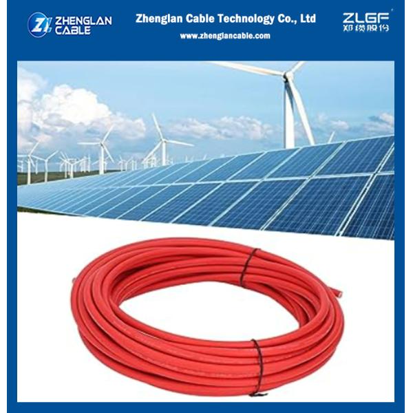 6mm 4mm² PV UV Resistance Solar Cable 10awg Copper Conductor