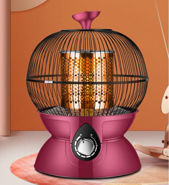 360 Degree Bird Cage Heater Desktop Household Silent Fast Heating Electric Fan Stove Electric Heater