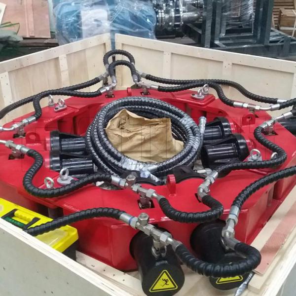 OEM 8 Modules Pile Cutting Equipment , 20pcs Excavator Breaker Attachment
