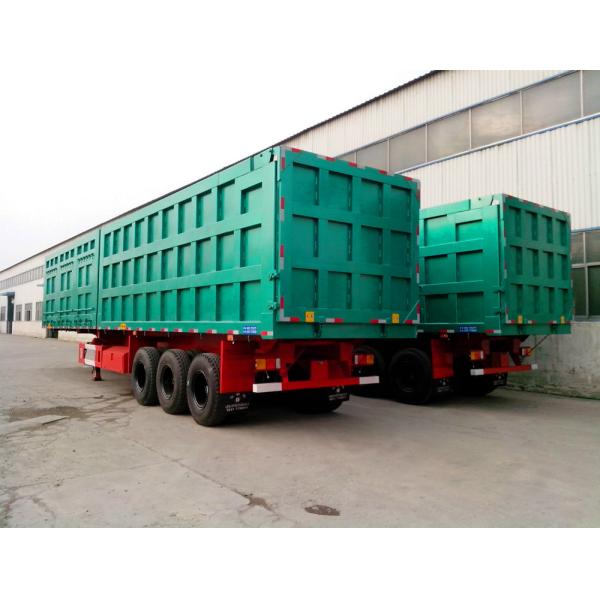 Garden Landscape Dump Truck Trailer With Hydraulic Cylinder Lifting system