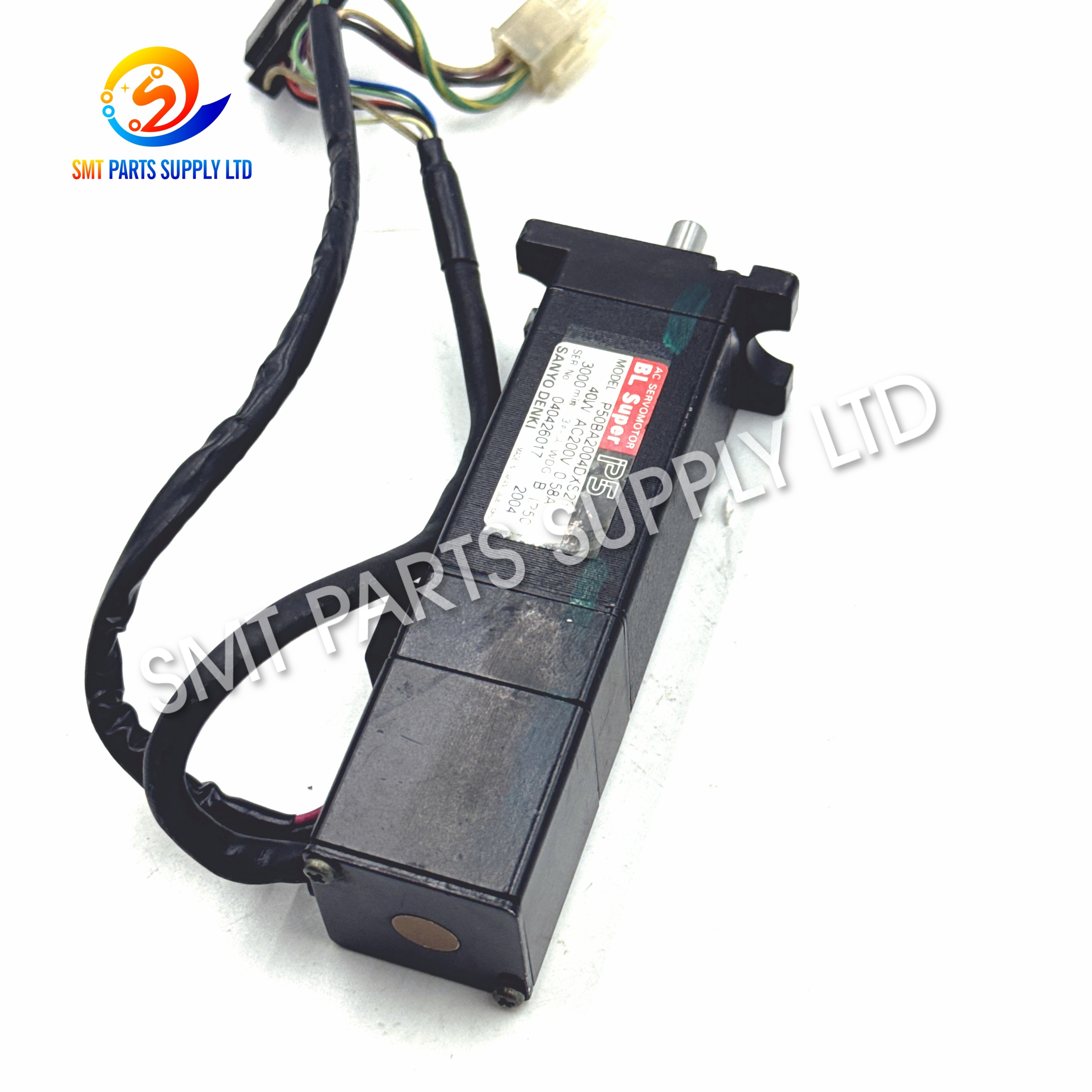 SANYO P50BA2004DXS23 Z-Axis Servo Motor for I-PULSE M1/M2/M4S Pick and Place Machines