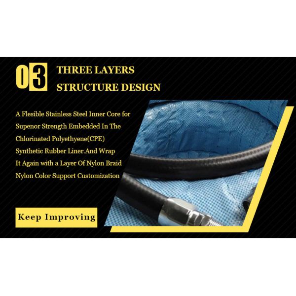 Delivery Hose Smooth Flow Corrosion Resistant Heavy Duty Leak Proof