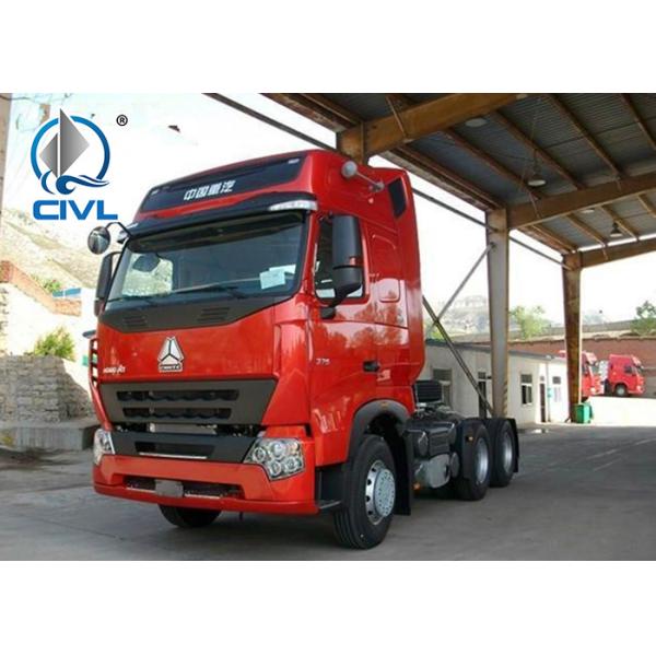 Double Sleepers International Tractor Truck SINOTRUK HOWO A7 LHD 6X4 Euro2 420HP ZZ4257V3247N1B