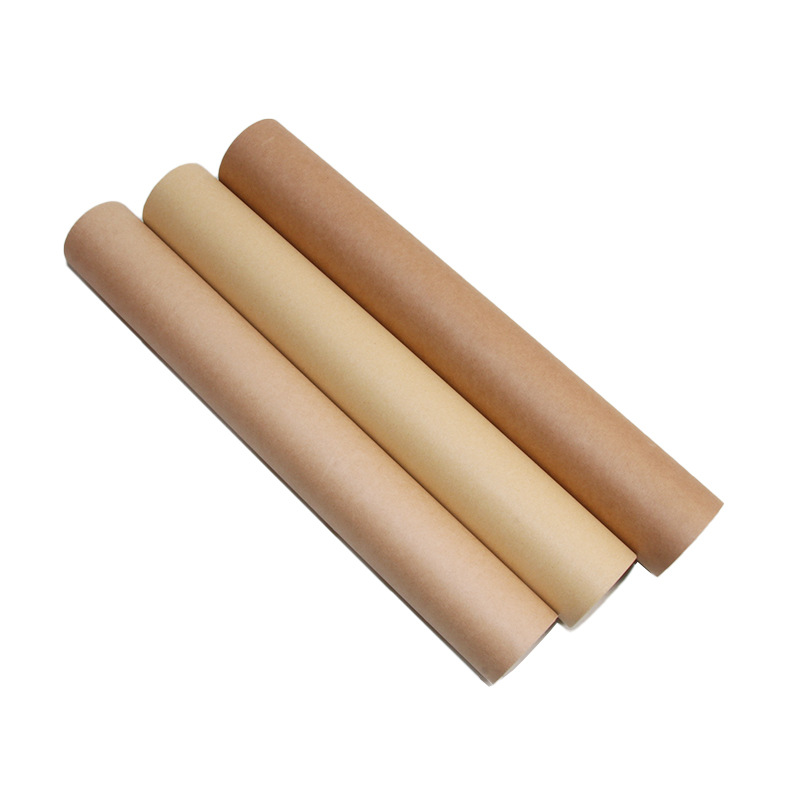 350m Kraft Paper Rolls Single Layers 1000pic Indented Kraft Paper