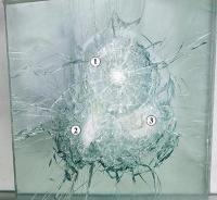Verre résistant à l'explosion personnalisé