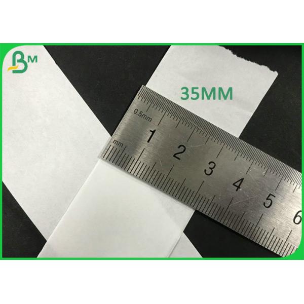 papel de envolvimento de Kraft do branco da largura 24grs 28gsm de 31mm 53mm para Straw Packing papel de envolvimento branco da largura 24grs 28gsm Kraft de 31mm 53mm para a embalagem da palha