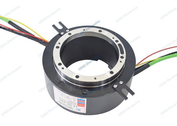 Industry Slip Ring with Through Bore Electrical Connector For Amusement