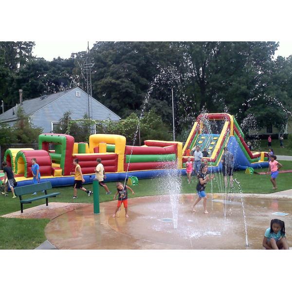 Adventure Obstacle Course , Assault Course Bouncy Castles / Inflatable Obstacle Course