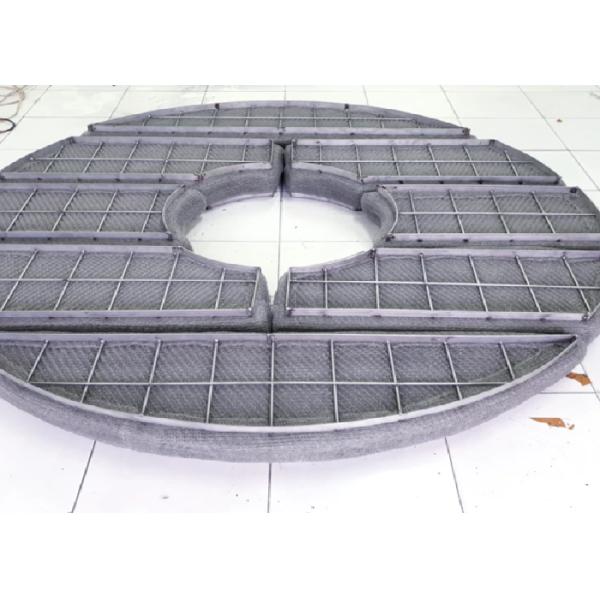 SS304 Wire Mesh Demister Pad Thickness 200mm for Chemical Tower