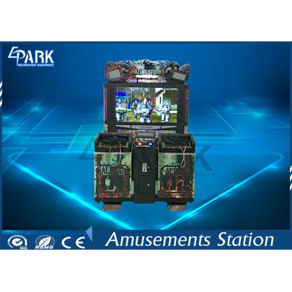 Dynamic Crazy Razing Fire  Arcade Machines With 42 - Inch LCD Monitor
