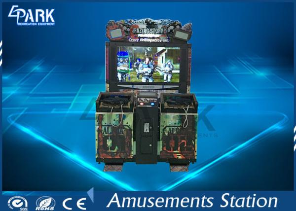 Dynamic Crazy Razing Fire Shooting Arcade Machines With 42 - Inch LCD Monitor