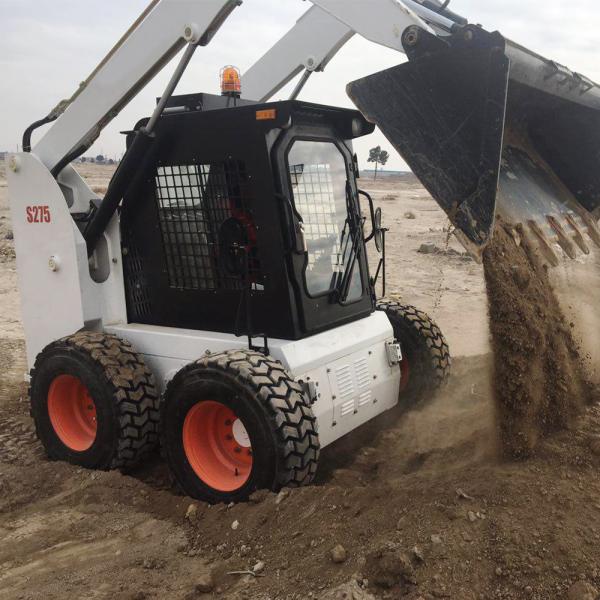 Changlin 275F компактный скользящий погрузчик 55KW колесный скользящий погрузчик