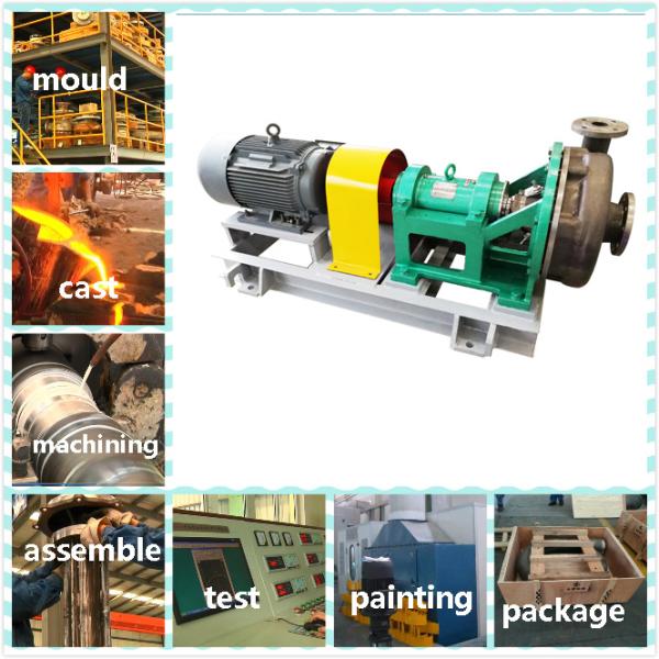 Abrasive Resistant  Industrial Chemical Pumps with Mechanical Seal or Packing Seal