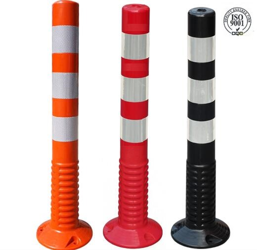 75cm High Quality PU Spring Post Traffic Control Barrier Post