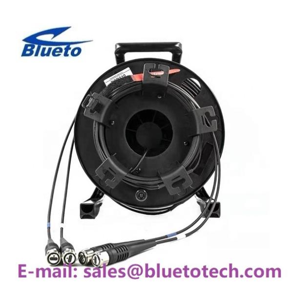 Ultravioleta anti del carrete de fibra óptica táctico portátil plástico del tambor