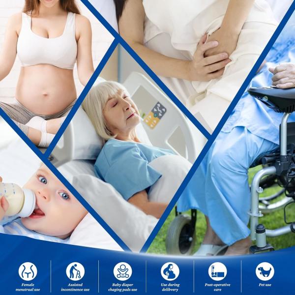 OEM Wholesale Free Sample Hospital Medical Underpad 60x90 Disposable Absorbent Underpad Adult