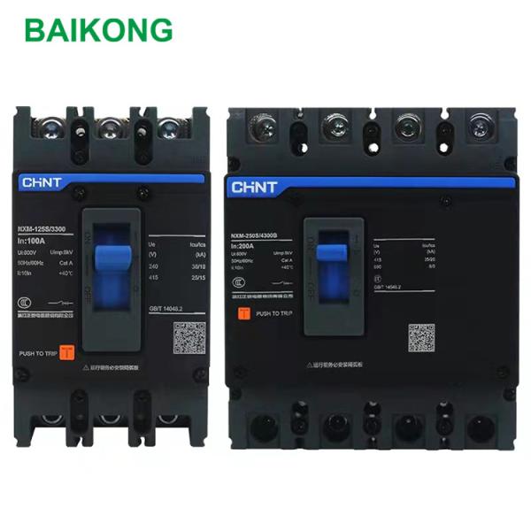 100A 380V 660V 6300A ACB Air Circuit Breaker MCCB 50Hz Heat Resistant