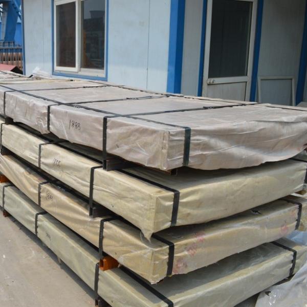 ASTM стандартная плоская катушка предварительно окрашенная гофрированная стальная плитка железная крыша плитка и лист