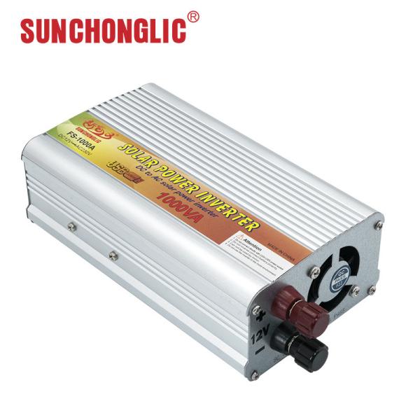 1000W 12V to 220V Modified Sine Wave Inverter Lightweight and Portable for Solar Power Systems