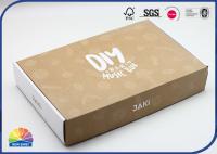Matte Mailer Box Corrugated Paper impreso modificado para requisitos particulares encajona el paquete