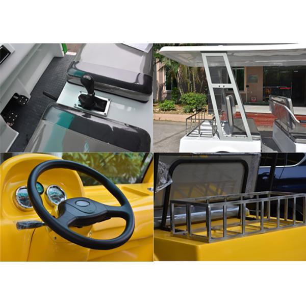 Low Speed 48V 5KW Mini Electric Sightseeing Car / 8 Seats Electric Shuttle Bus