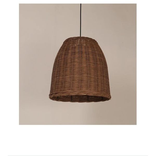 Kitchen Pendant Lamp Resort Hotel American Natural Handmade Real Rattan Pendant Lamp(WH-WP-119)