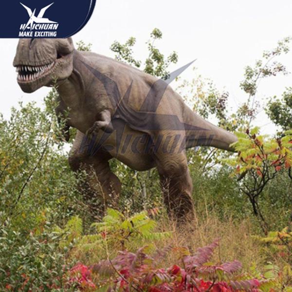 Big Infrared Sensor Outdoor Dinosaur With Eyes Blink Forepaws Moving