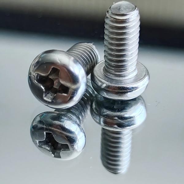 Suitable for Electronics assembly,Food processing machinery and Any application requiring rust resistance stainless steel Phillips round head screw