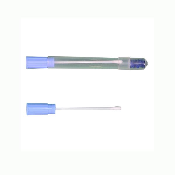 L025 BTMQ-VI Sterile cotton DNA lifting applicator swabs with tube and desiccant