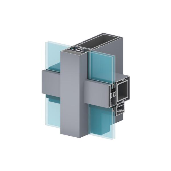 Вставая на сторону алюминий внешней стены прессовал штранг-прессования алюминиевого окна профилей