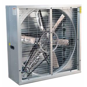 445kw Negative Pressure Fan 54rpm Speed Galvanized Steel Easy To Use