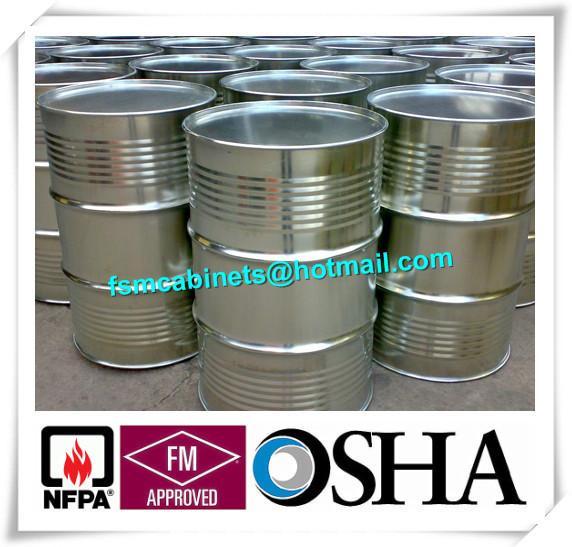 200L Leak - Proof Galvanized Steel Drum , Fire Resistant File Cabinet For Steel Barrel