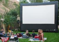Cinéma gonflable portatif, écran gonflable adapté aux besoins du client de cinéma de taille