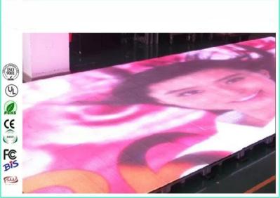 P4.81mm Dance Floor LED Display , 2100cd LED Disco Screens