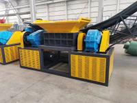 Máquina de trituração de resíduos e reciclagem