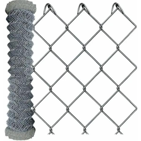 3.0mm Galvanized Chain Link Fence Pvc Coated Cyclone Fence Panels Easy Installation