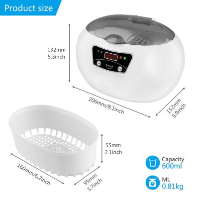 Máquina ultrassônica da limpeza da joia de L150*W95*H45mm 42kHz