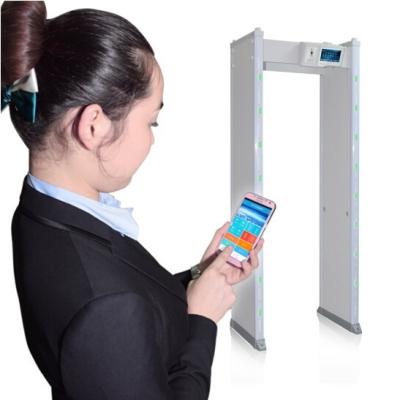 High - Decibel Alarm Walk Through Metal Detector 2240×550x850mm External Dimensions
