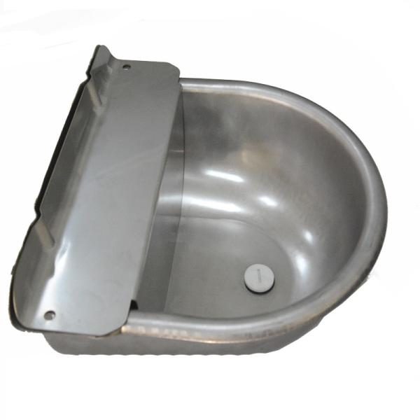 304 Stainless Steel Float Livestock Water Bowl Automatic Durable 2.0 Liter