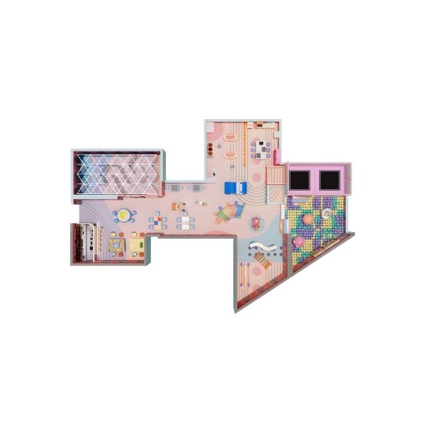Ocean Themed Indoor Playground Equipment Colorful & Safe Kids' Adventure Zone
