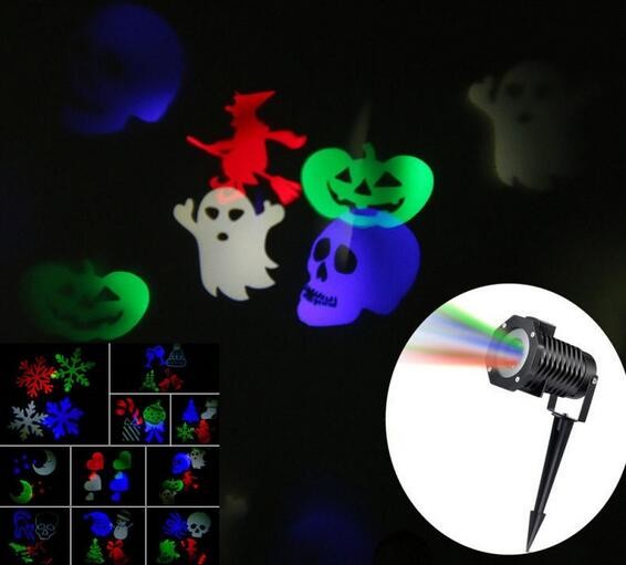на открытом воздухе звезды 8 рождества IP65 RGB ФАБРИКИ полные отображают свет сада лазера