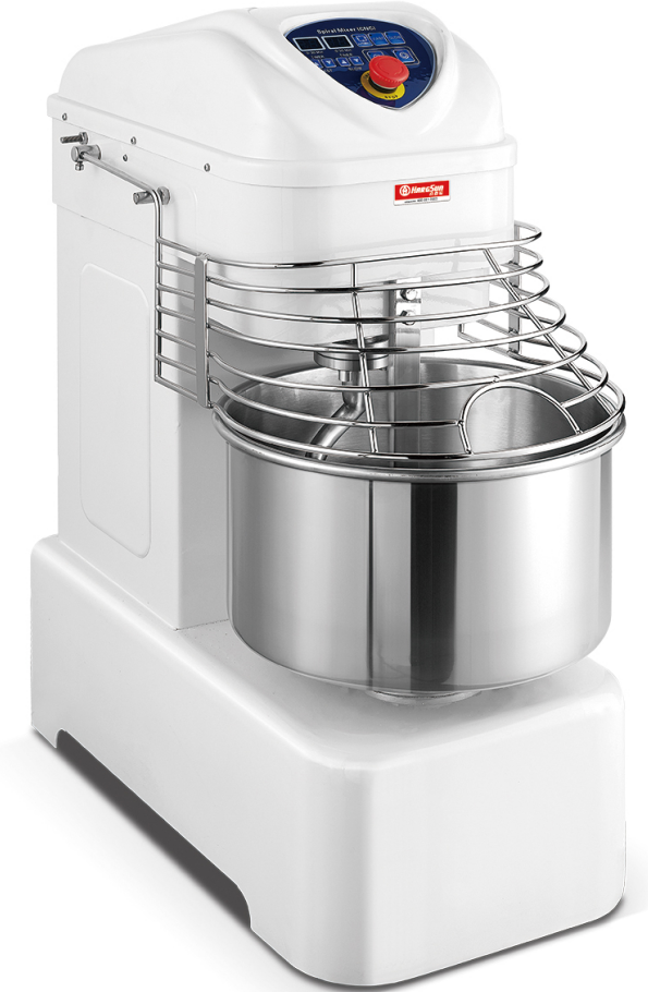Цвет смесителя теста 220r/Min нержавеющей стали 40L спиральный белый