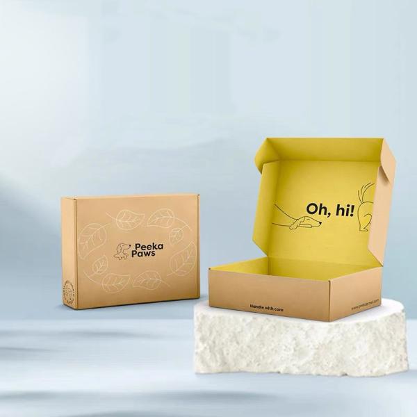 Custom Corrugated Mailer Boxes For Shipping And E-Commerce Packaging